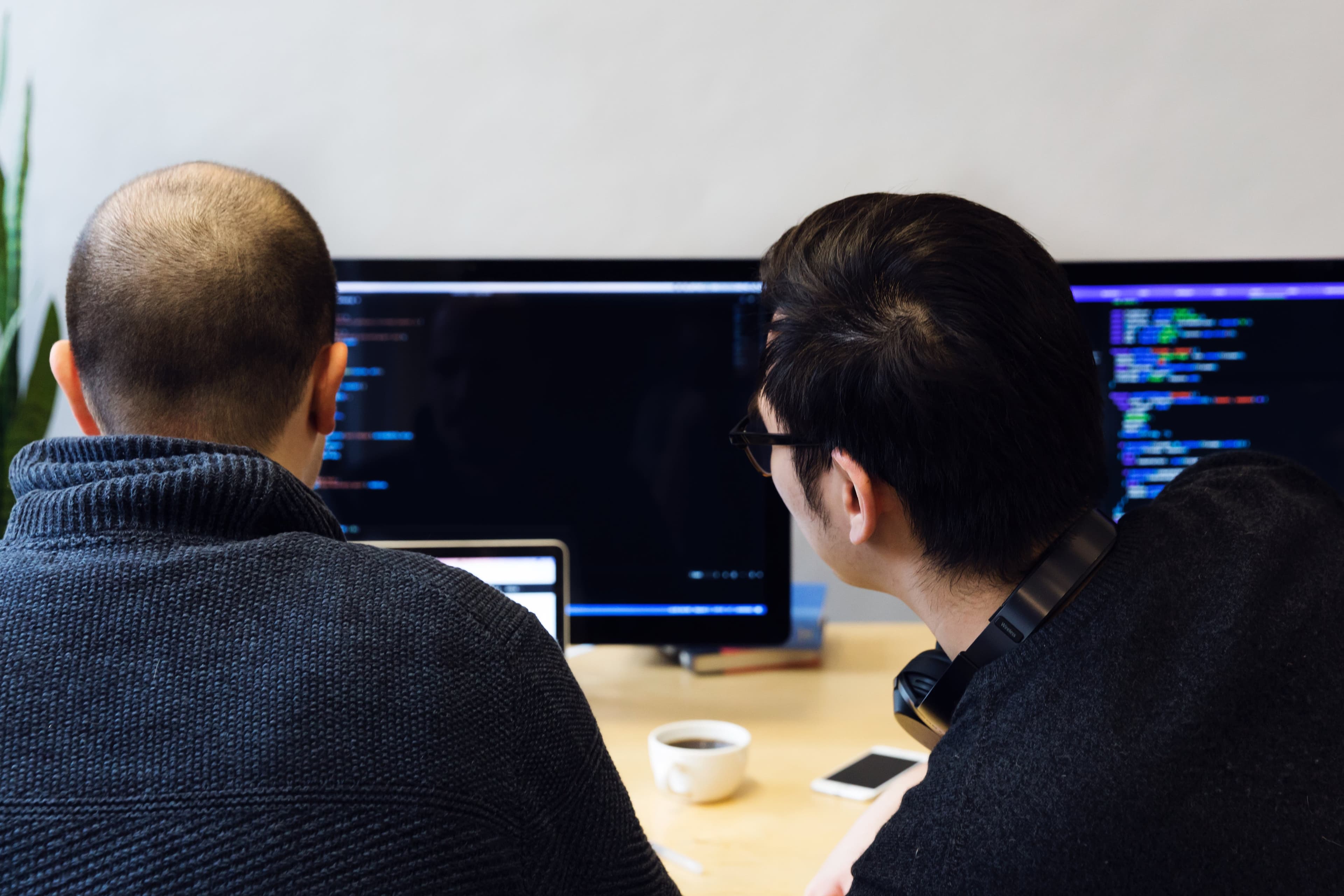 The DM Hub development team at work